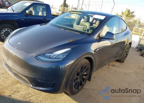2021 Tesla Model Y Long Range Dual Motor All-Wheel Drive from USA, damaged, VIN 5YJYGDEE6MF076775